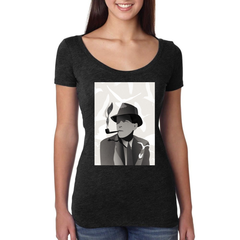 Film Noir Women's Triblend Scoop T-shirt by TracyLSontrop | Artistshot