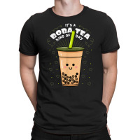 Boba Tapioca Pearls Tea Based Drink Bubble Milk Tea T-shirt | Artistshot