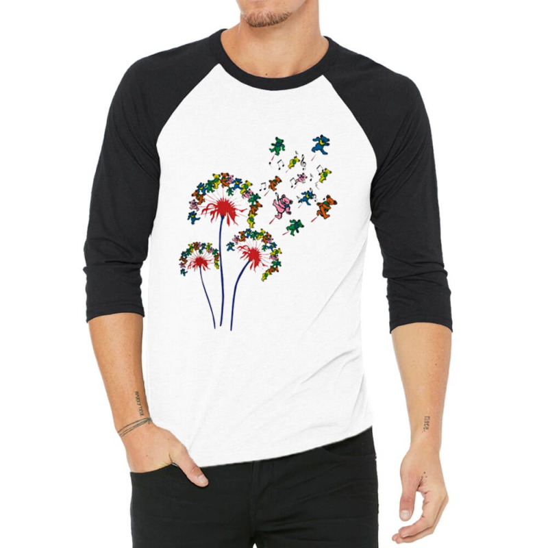 Dandelion Grateful 3/4 Sleeve Shirt | Artistshot