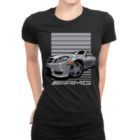 Benz W204 C63 Amg Ladies Fitted T-shirt | Artistshot