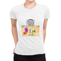 Ask The Storybots Ladies Fitted T-shirt | Artistshot