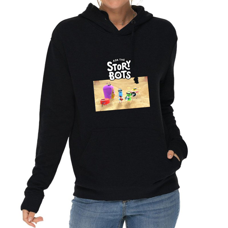 Ask The Storybots Lightweight Hoodie by bakarjenggotan | Artistshot