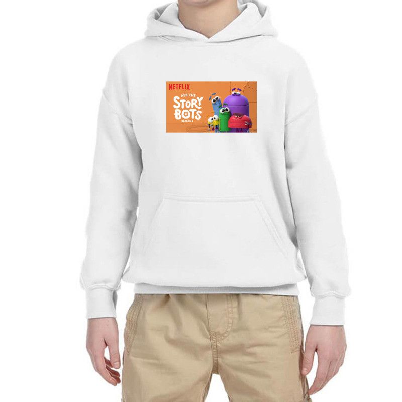 Ask The Storybots Youth Hoodie by bakarjenggotan | Artistshot