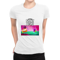 Ask The Storybots Ladies Fitted T-shirt | Artistshot