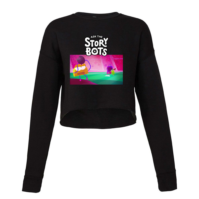 Ask The Storybots Cropped Sweater by bakarjenggotan | Artistshot