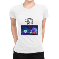 Ask The Storybots Ladies Fitted T-shirt | Artistshot