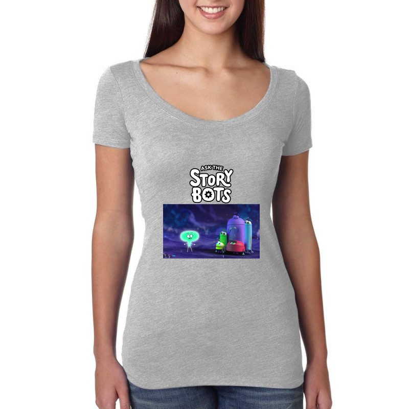 Ask The Storybots Women's Triblend Scoop T-shirt by bakarjenggotan | Artistshot