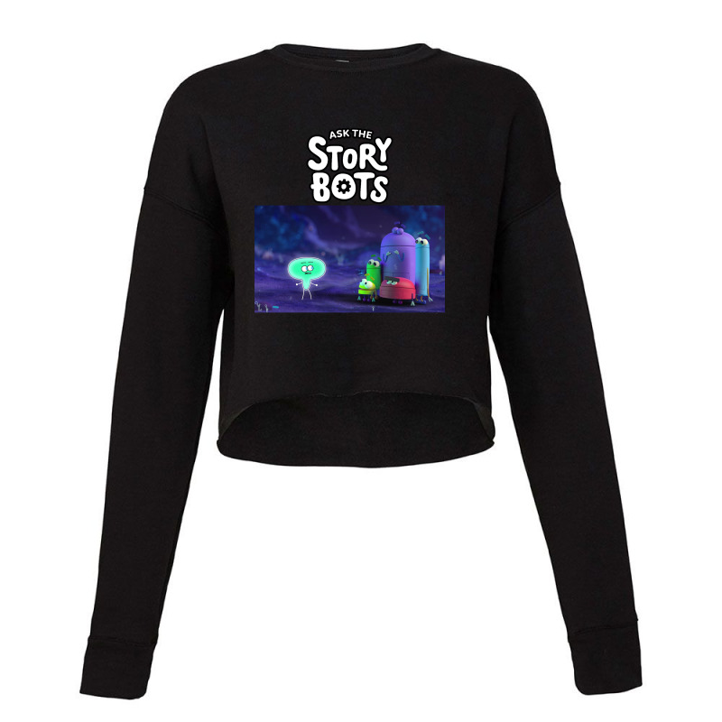 Ask The Storybots Cropped Sweater by bakarjenggotan | Artistshot