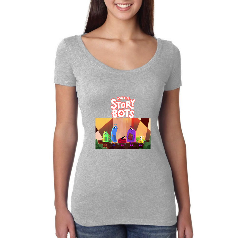 Ask The Storybots Women's Triblend Scoop T-shirt by bakarjenggotan | Artistshot