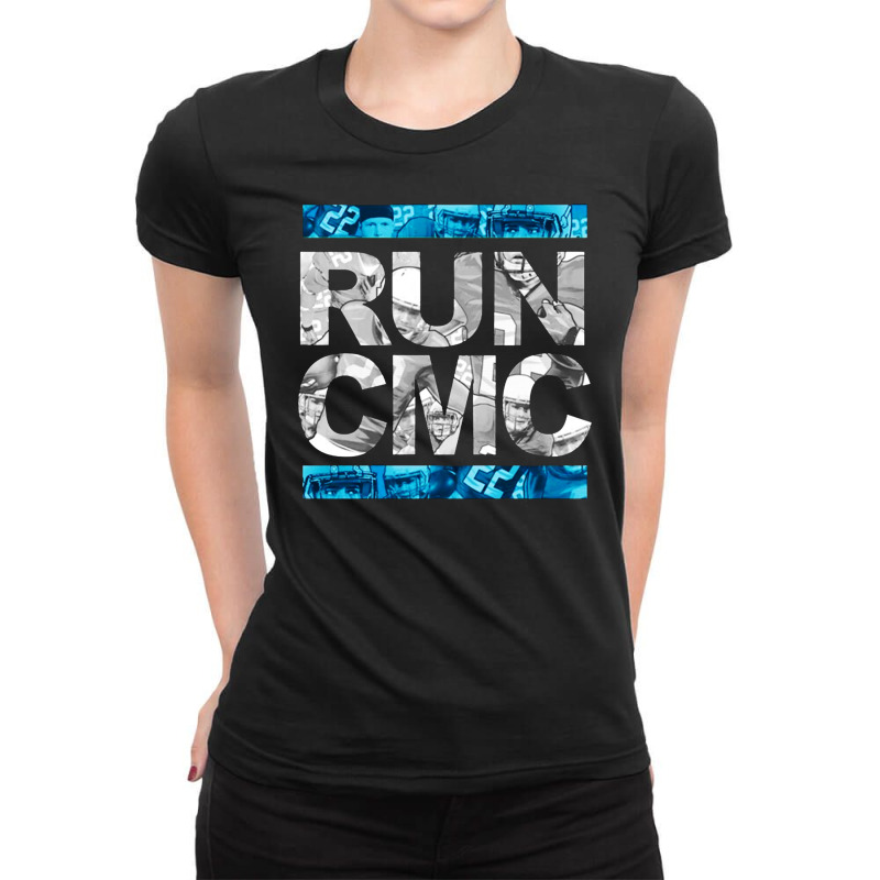 Mccaffrey Run Cmc Ladies Fitted T-Shirt by trokeryth | Artistshot