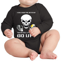 Funny Billiards I Could Shoot Pool Better Long Sleeve Baby Bodysuit | Artistshot