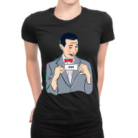 Pee-wee Herman Ladies Fitted T-shirt | Artistshot