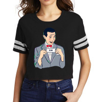 Pee-wee Herman Scorecard Crop Tee | Artistshot