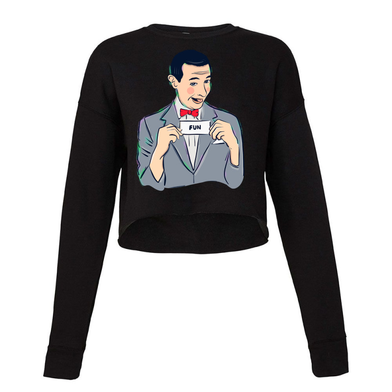 Pee-wee Herman Cropped Sweater by Box Bingham | Artistshot