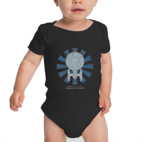 Starship Enterprise Retro Japanese Baby Bodysuit | Artistshot