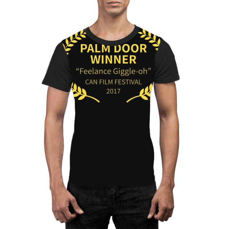 Palm Door Winner - Freelance Giggle-oh Unisex Graphic T-shirt by ardylanda | Artistshot