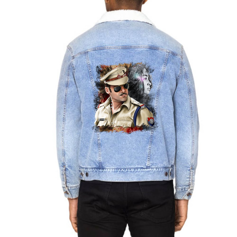 Salman Khan Unisex Sherpa-Lined Denim Jacket by Pannell Quintero | Artistshot