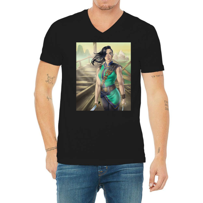 Ching Shih V-neck Tee | Artistshot