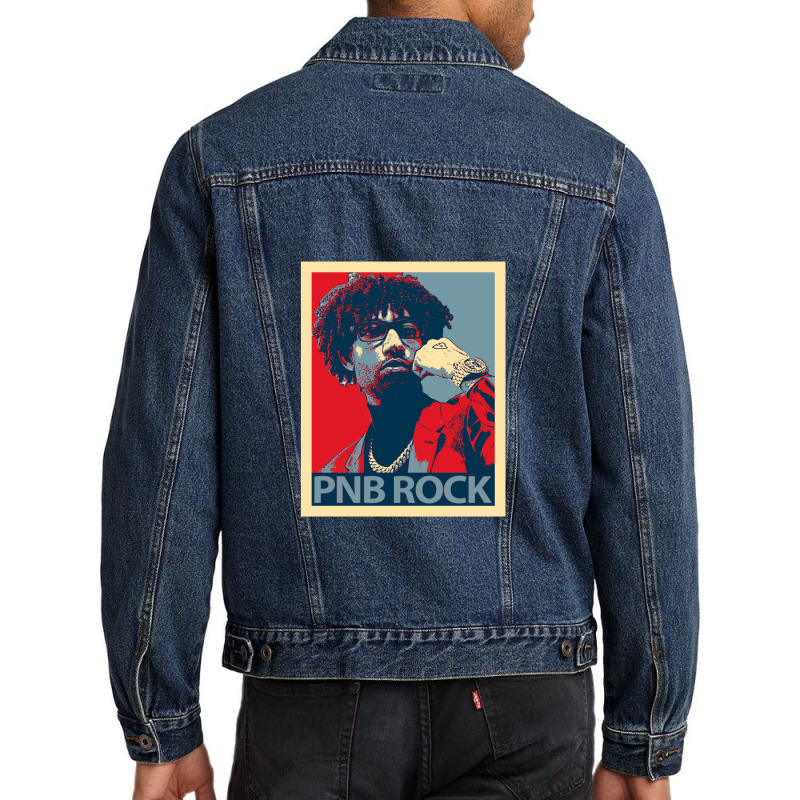 Rip Pnb Rock Men Denim Jacket | Artistshot