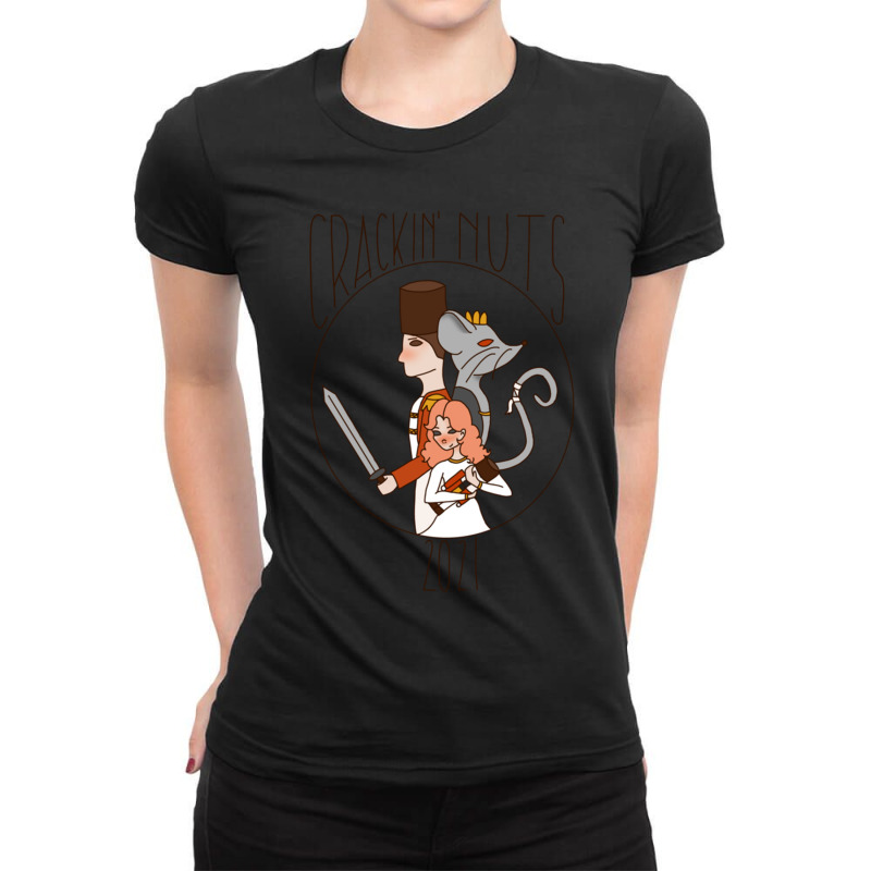 Crackin_ Nuts 2021 Ladies Fitted T-Shirt by JESSICAFRANKLIN | Artistshot