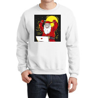 Angry Busy Santa Claus Crewneck Sweatshirt | Artistshot