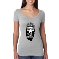 Fear The Beard Shirt Women's Triblend Scoop T-shirt | Artistshot