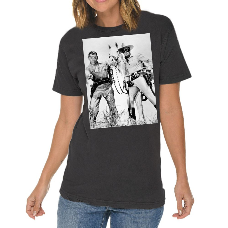 Lone Ranger And Tonto Vintage T-Shirt by delorasali | Artistshot