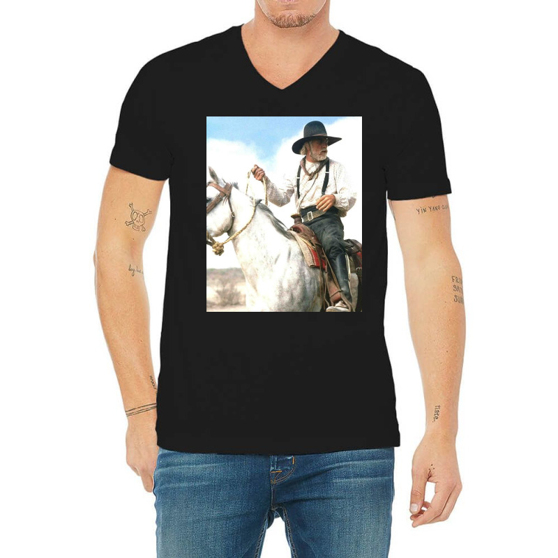 Lonesome Dove V-Neck Tee by delorasali | Artistshot