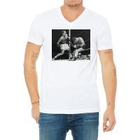 Rocky Marciano V-neck Tee | Artistshot