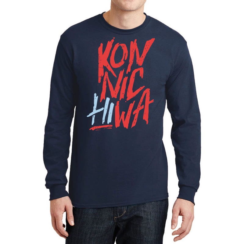 Konnichiwa Long Sleeve Shirts by sayasiti | Artistshot