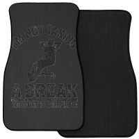 I'm Not Taking A Break The Code Is Compiling Programmer Front Car Mat | Artistshot