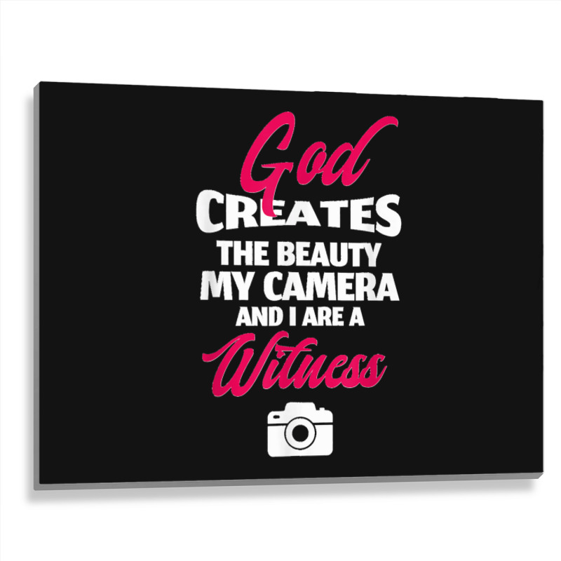 Funny Quote Retro Photography Quote Metal Print Horizontal | Artistshot