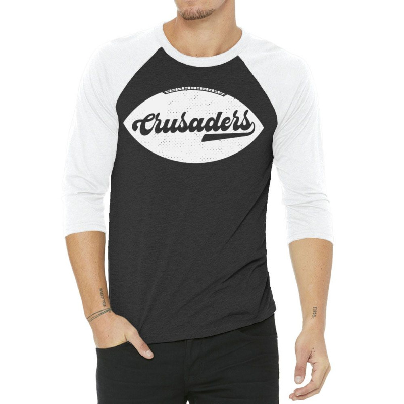 Retro Crusaders Football 3/4 Sleeve Shirt | Artistshot