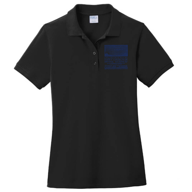 The First Church Of Divine Science Ladies Polo Shirt by CarmelaElaine | Artistshot