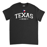 Womens Texas Independence Day 1836 Texas Flag Men Women Kids V-neck Classic T-shirt | Artistshot