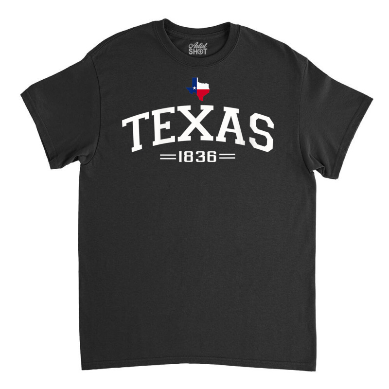 Womens Texas Independence Day 1836 Texas Flag Men Women Kids V-neck Classic T-shirt | Artistshot