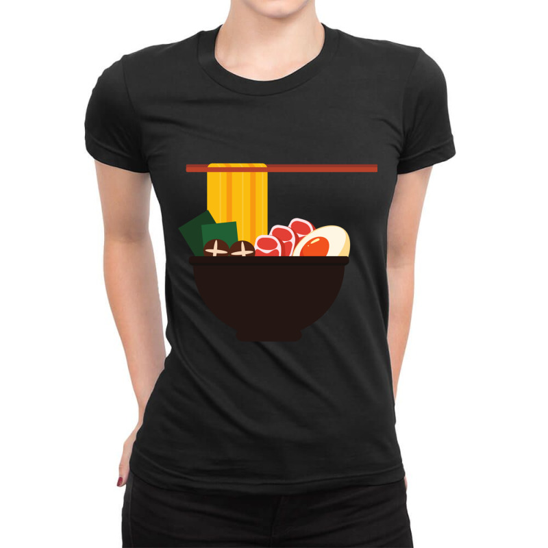 Classic Ramen Noodles Classic Ladies Fitted T-Shirt by AYESHAJOHNSON | Artistshot