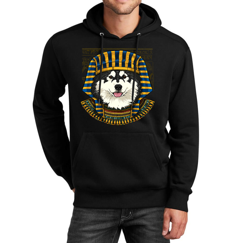 Alaskan Malamute Egyptian Pharaoh Historian Archaeologist 79 Unisex Hoodie | Artistshot