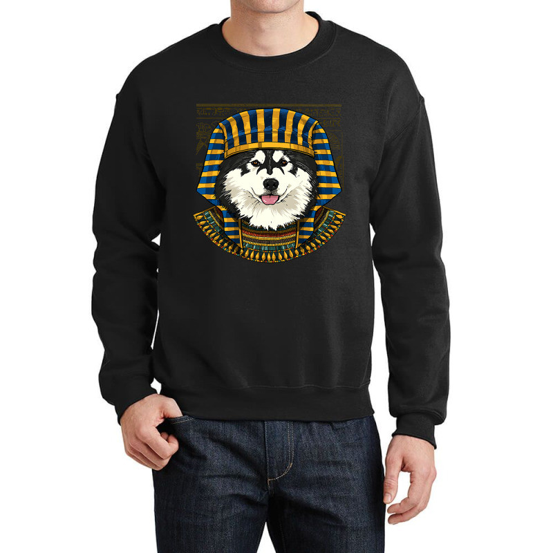 Alaskan Malamute Egyptian Pharaoh Historian Archaeologist 79 Crewneck Sweatshirt | Artistshot