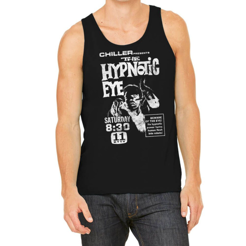 Hypnotic Eye Vintage 70s Horror Aesthetic Tank Top by TerriBeverly | Artistshot