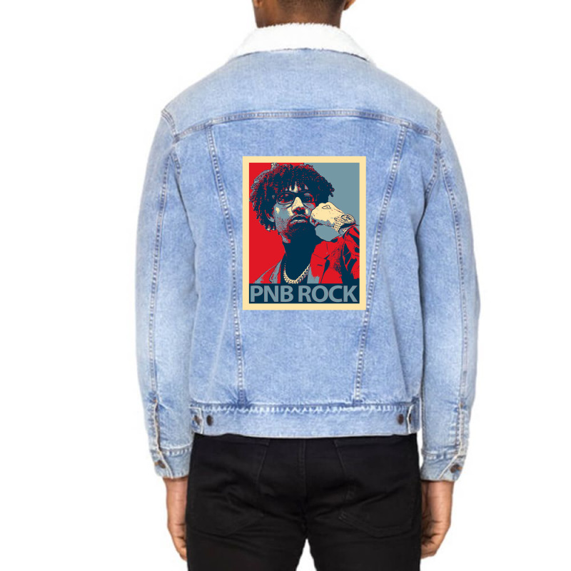 Rip Pnb Rock Unisex Sherpa-lined Denim Jacket | Artistshot