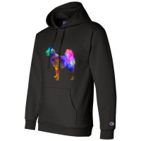 Greenland Dog In Watercolor Champion Hoodie | Artistshot