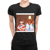 Klance - Ponyo (lamp) Chiffon Top Ladies Fitted T-shirt | Artistshot