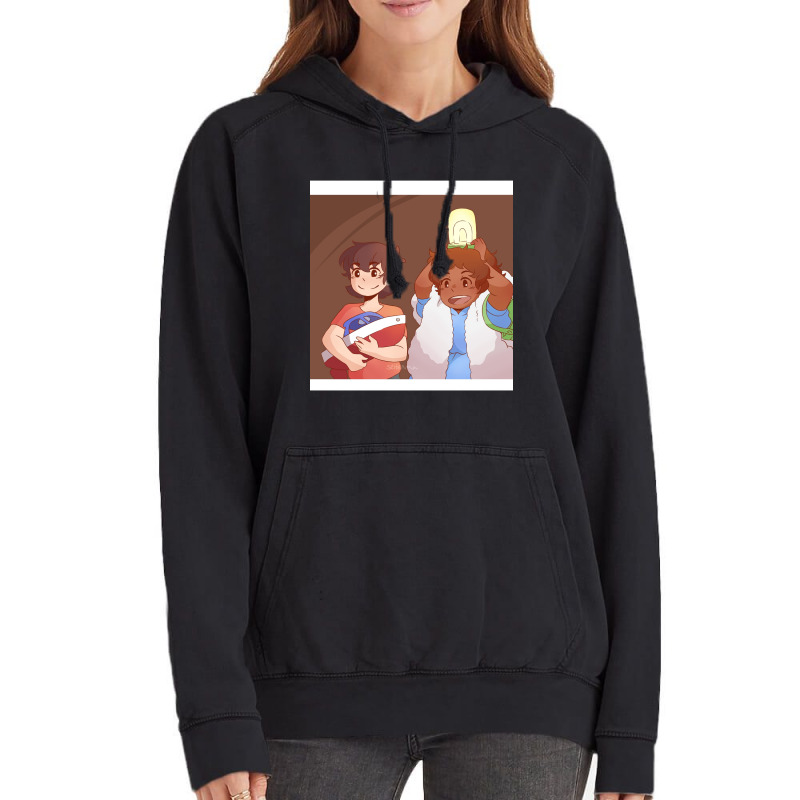 Klance - Ponyo (lamp) Chiffon Top Vintage Hoodie by AYESHAJOHNSON | Artistshot