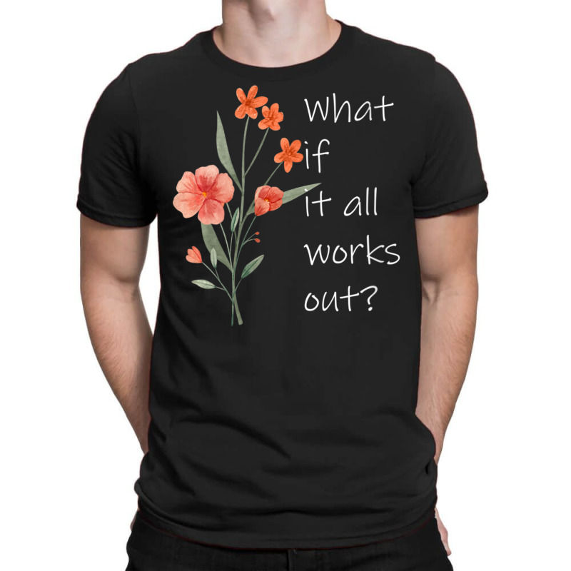 Womens What If It All Works Out V-neck T-Shirt by Min05 | Artistshot