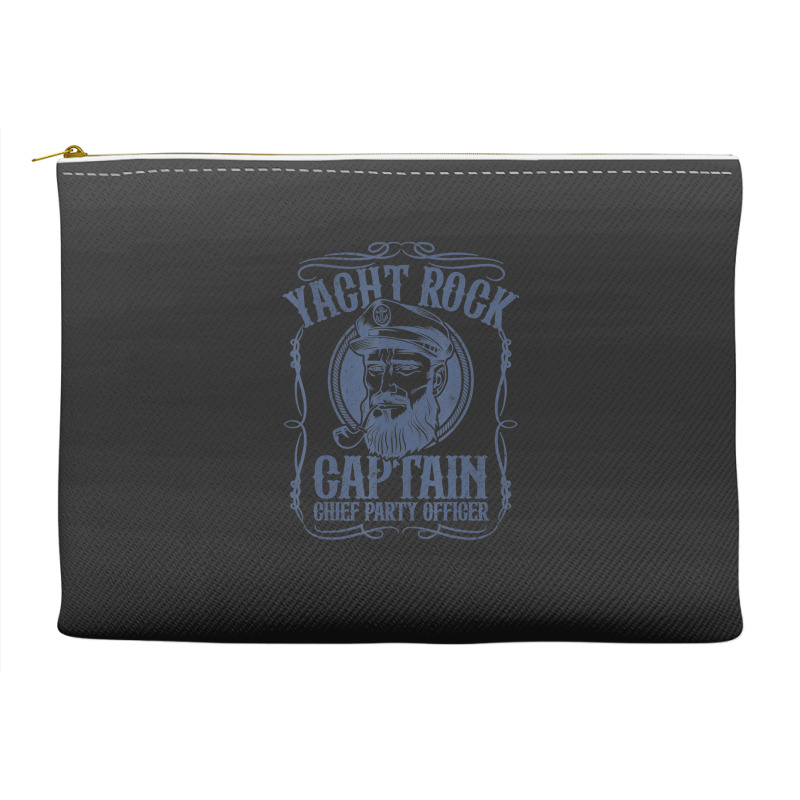 Yacht Rock Captain Pontoon Boat Party Music Boating Accessory Pouches | Artistshot