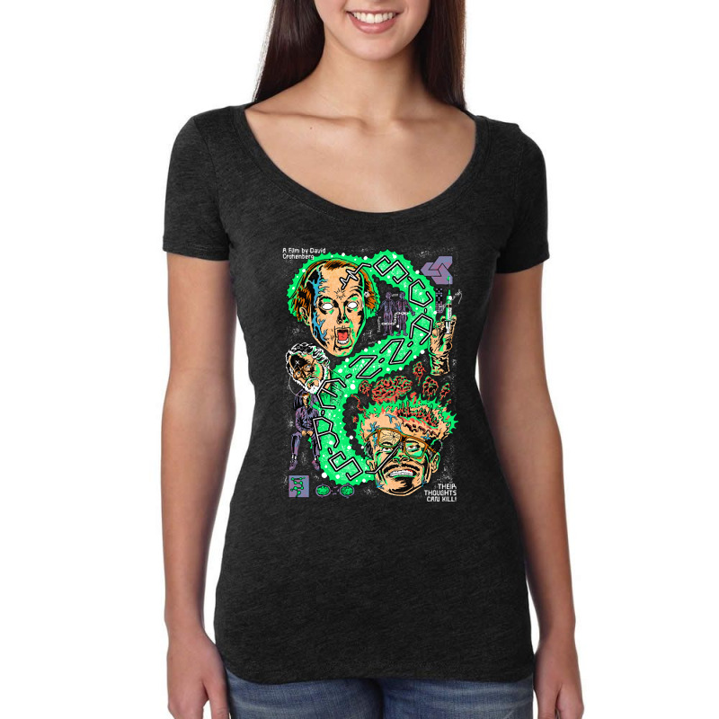 Scanners Women's Triblend Scoop T-shirt by Box Bingham | Artistshot