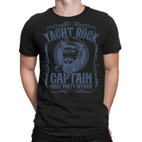 Yacht Rock Captain Pontoon Boat Party Music Boating T-shirt | Artistshot