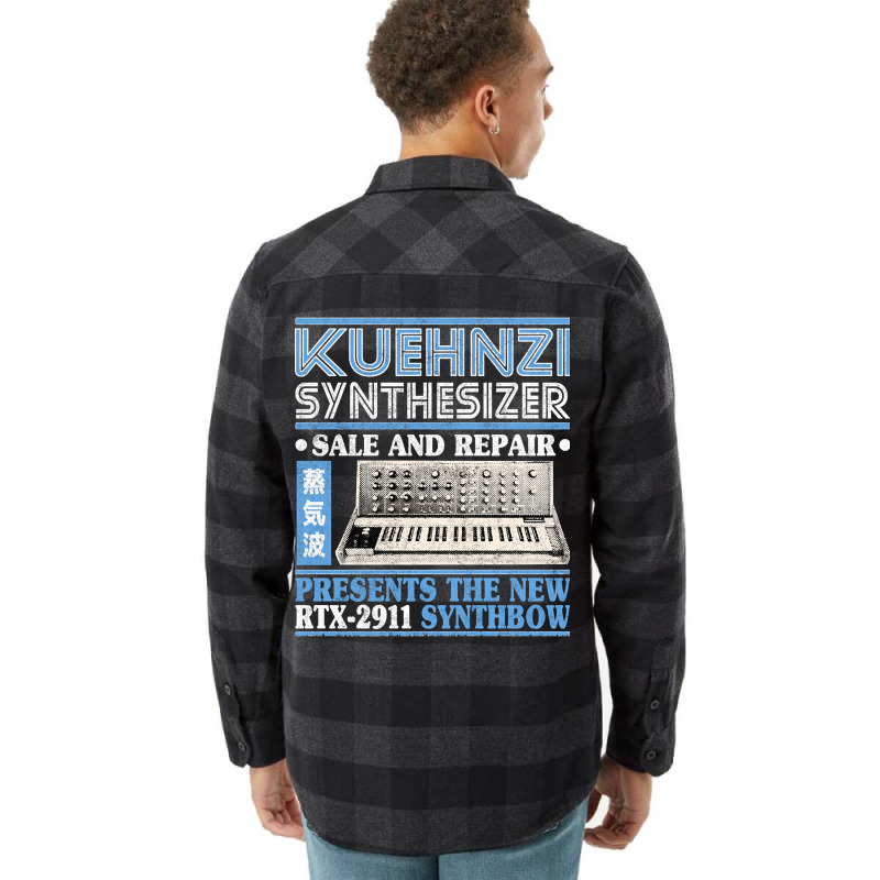 Kuehnzi Analog Synthesizer Vintage Japan Ad Retro Flannel Shirt | Artistshot