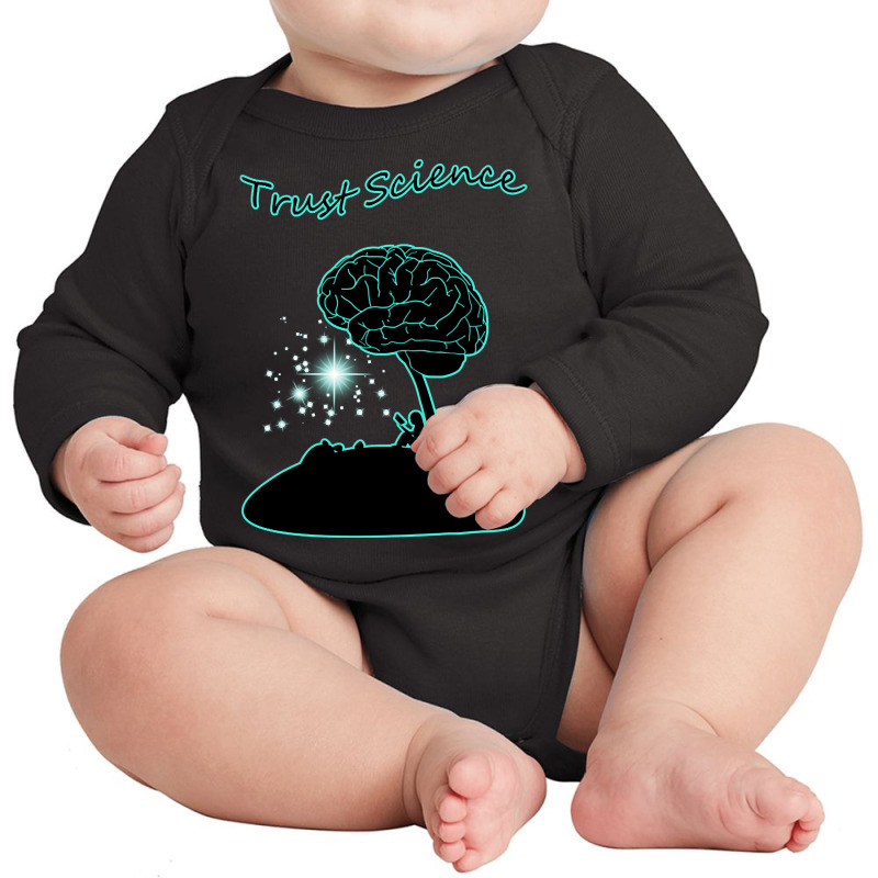 Trust In Science Long Sleeve Baby Bodysuit | Artistshot